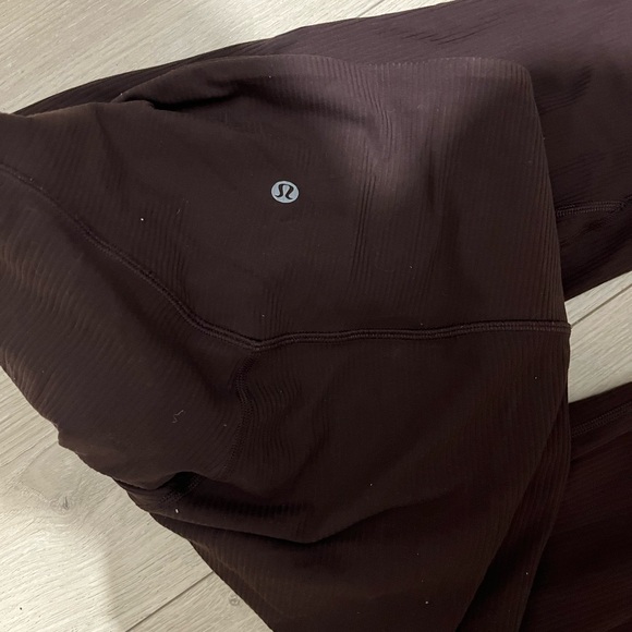 LULULEMON Align High-Rise Ribbed Mini-Flared Pant- 8 - Picture 7 of 7